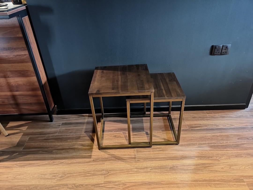 Castlery chadstone nesting table, Furniture & Home Living, Furniture ...