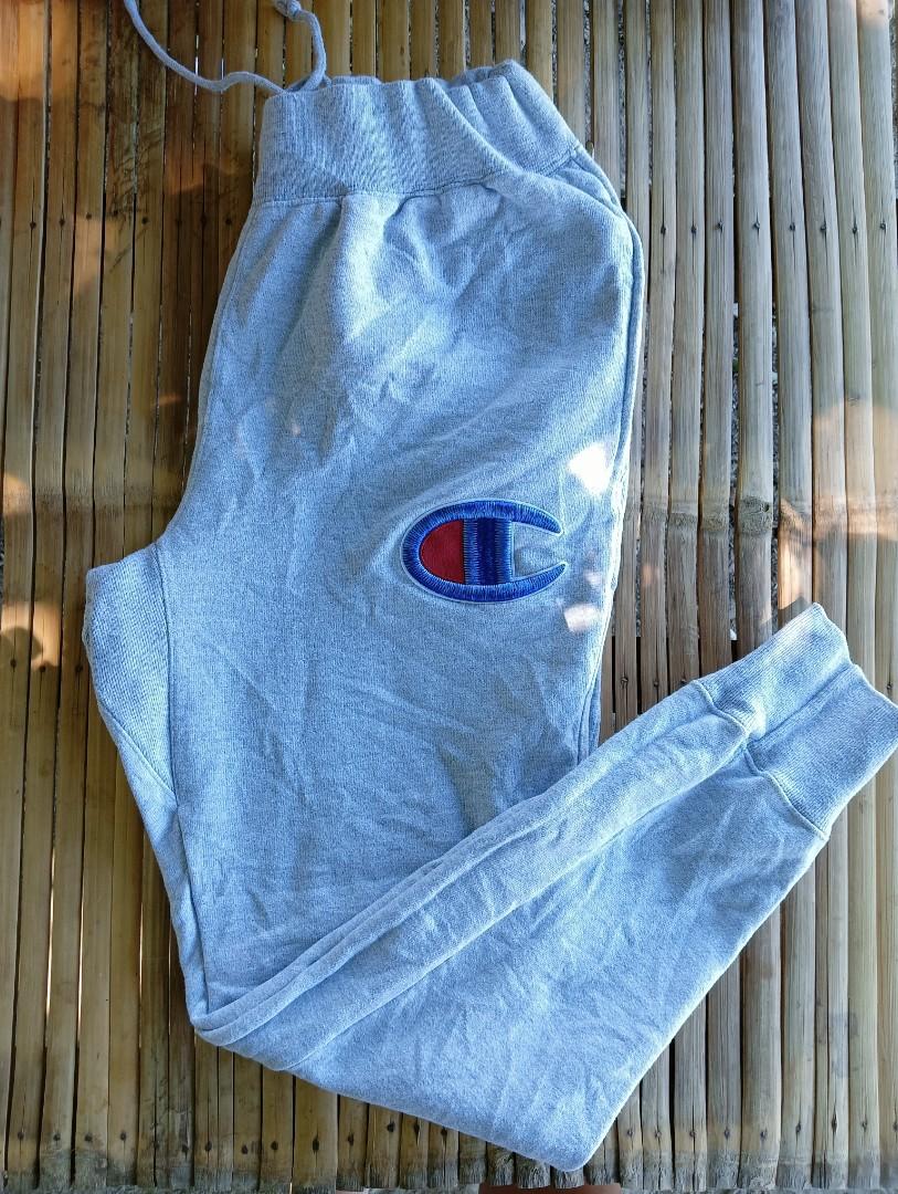 Light blue champion sweatpants hotsell