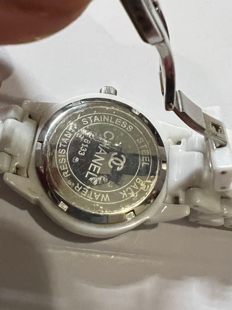 Chanel J12 33mm Quartz Watch in White Ceramic Bracelet  Brands Lover