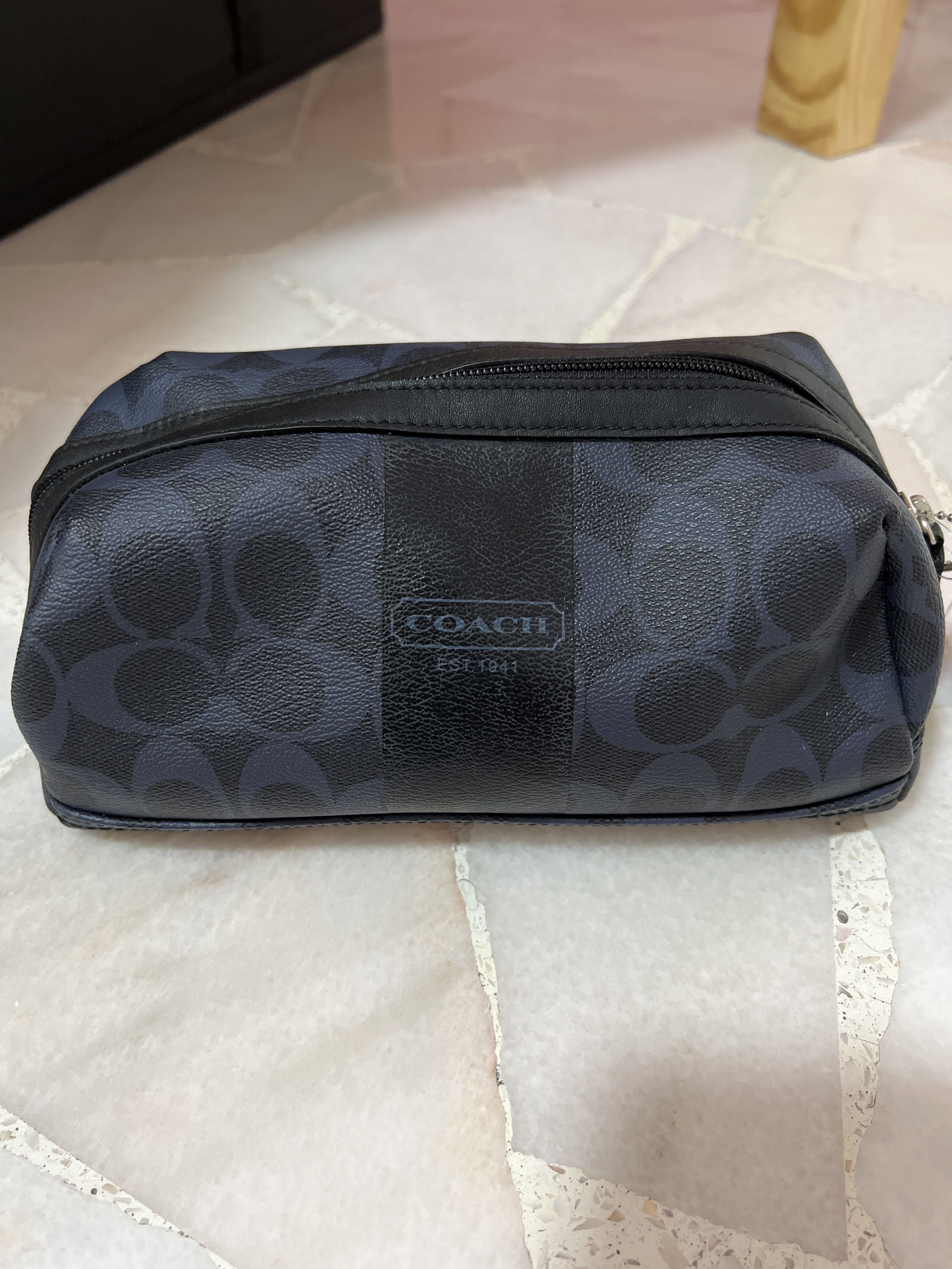 Coach men's sales travel kit