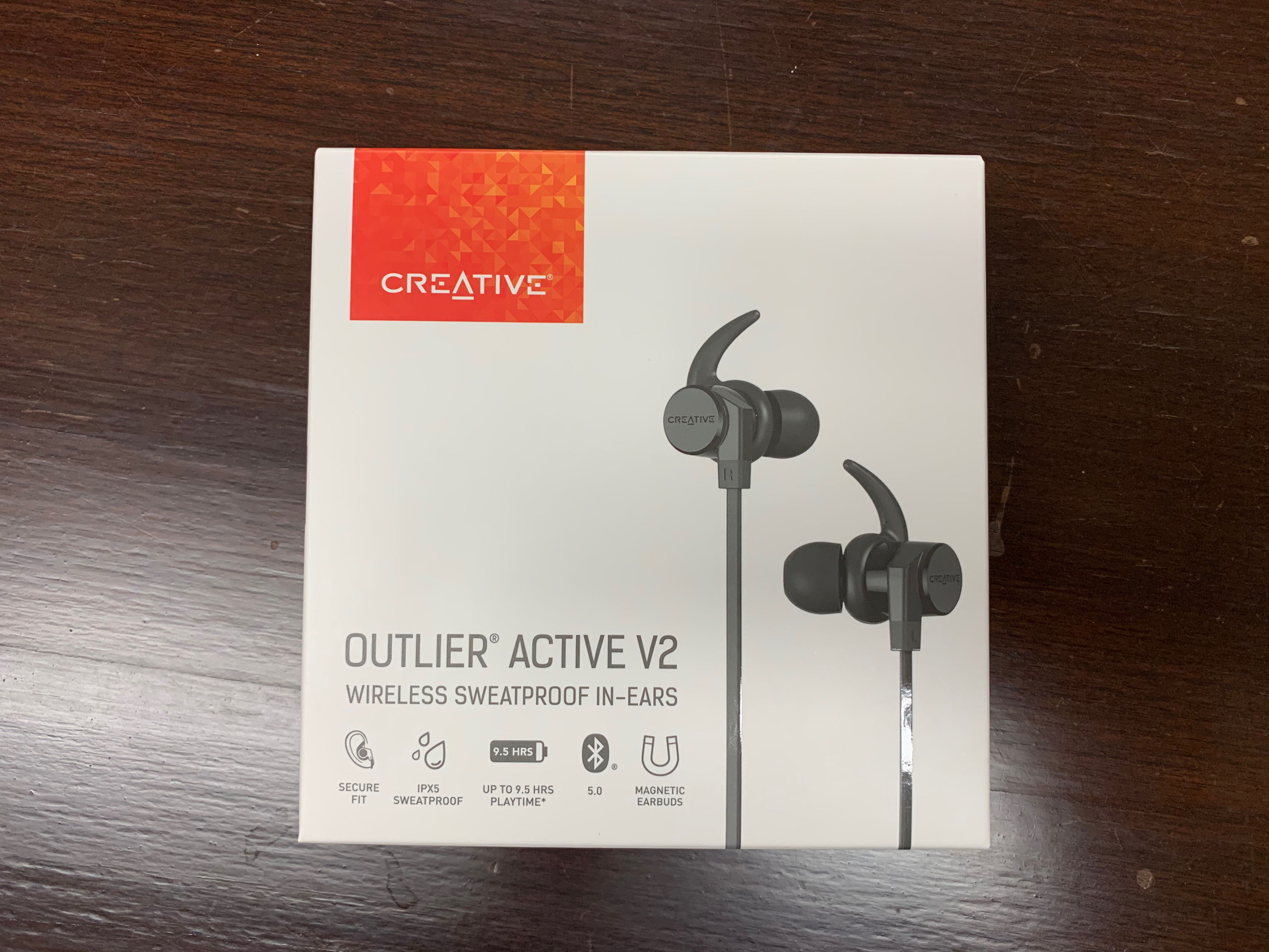 Creative Outlier Active V2 Bluetooth sport earbuds Audio