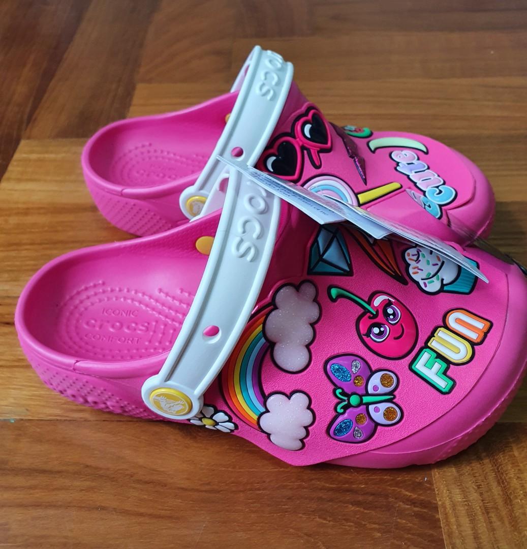Cute crocs clearance for girls