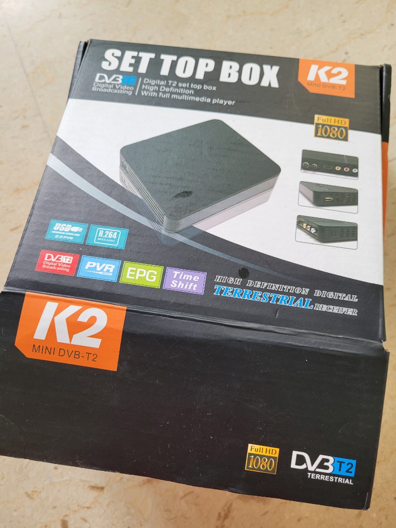 Digital set up box tv home appliances tv entertainment tv parts