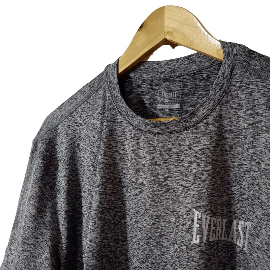 Everlast Dri Fit Shirt Anthracite Gray 29 L 22 W Men s
