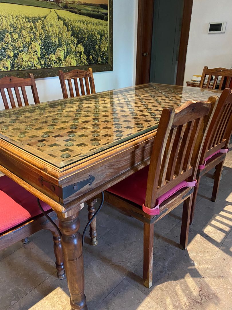 Expat Moving Out Sale Antique Dining Table Furniture Home