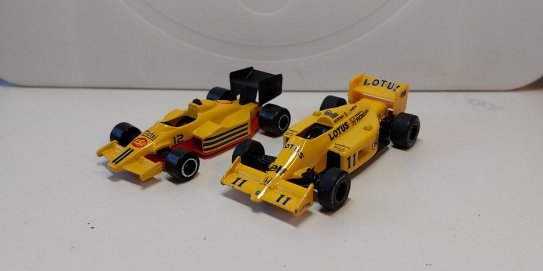 F1賽車 合金shell 回力車elf Lotus 1 64 2架 非tomica 興趣及遊戲 玩具 遊戲類 Carousell