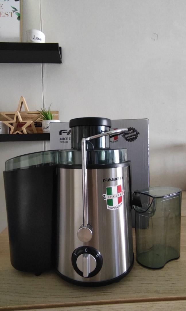 Faber Juice Extractor FJE9480, TV & Home Appliances, Kitchen Appliances