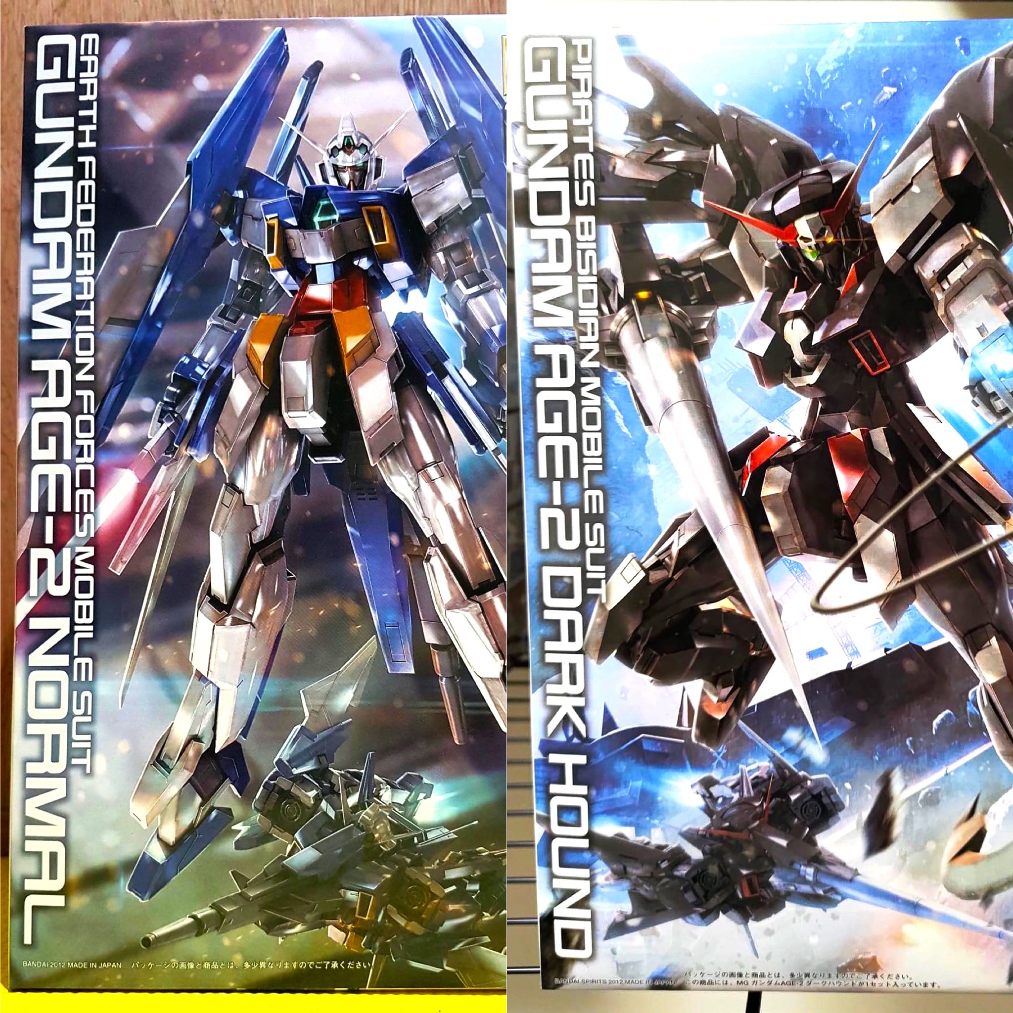 Free Delivery Mg 1 100 Age 2 Dark Hound Mg 1 100 Gundam Age 2 Normal Hobbies Toys Toys Games On Carousell