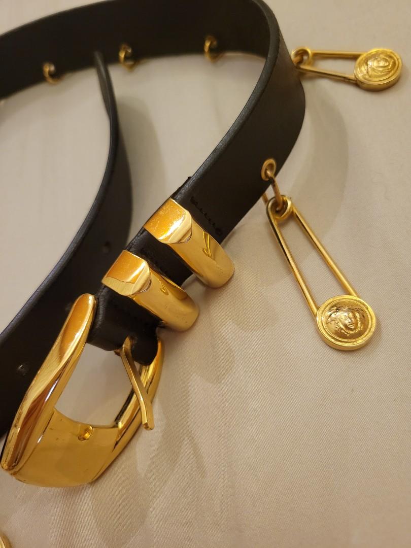 ????Gianni Versace???? Vintage Belt 皮帶, 女裝, 手錶及配件, 腰帶- Carousell