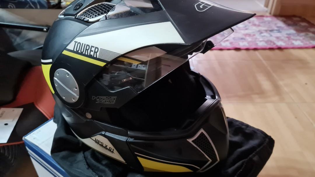 Givi HPS X.01 Tourer helmet used size S M Auto Accessories on