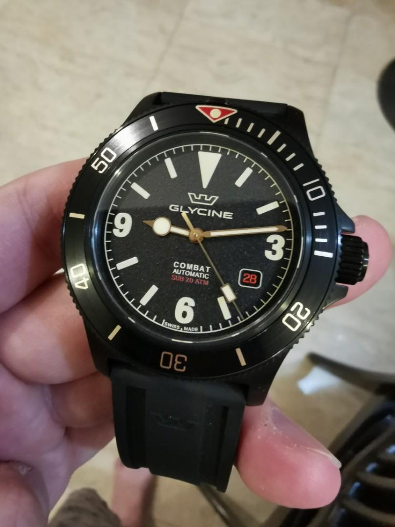 Glycine combat shop 42 vintage