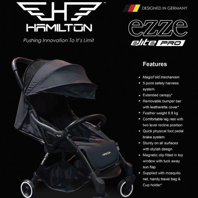 Hamilton ezze elite pro stroller review 2025
