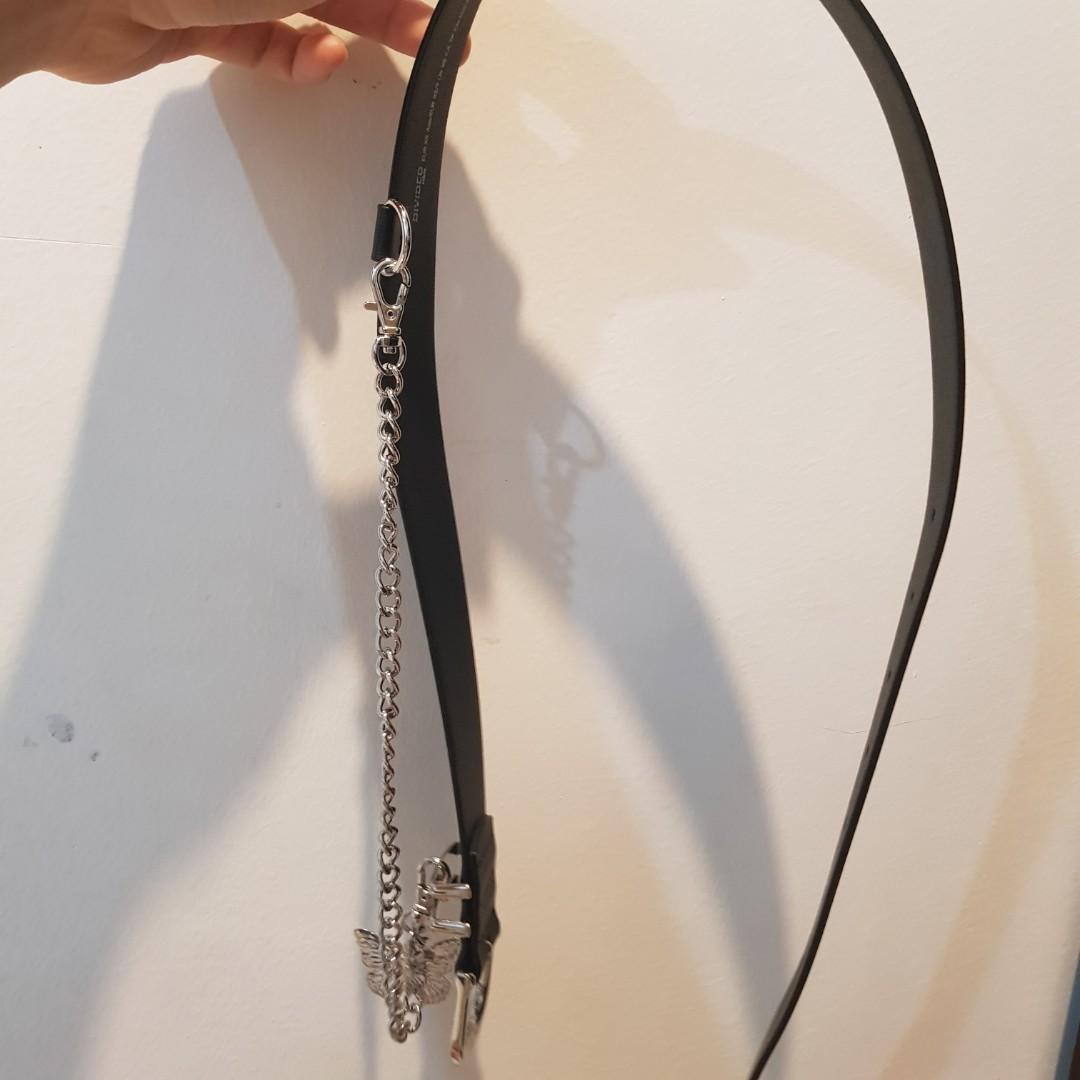H M belt butterfly chain Women s Fashion Watches Accessories