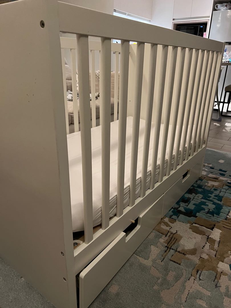 FREE Ikea Baby Crib with Mattress, Babies & Kids, Baby Nursery & Kids
