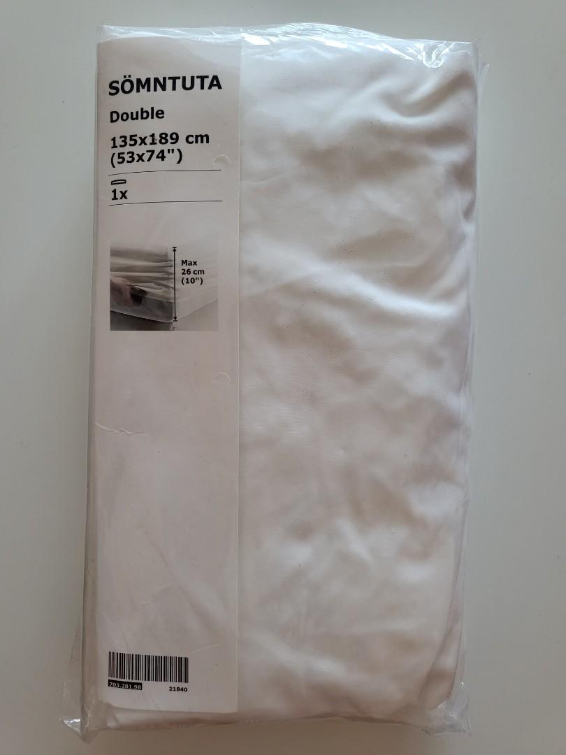 IKEA Bed Sheet 400 thread (New), 傢俬＆家居, 床具浴巾 Carousell