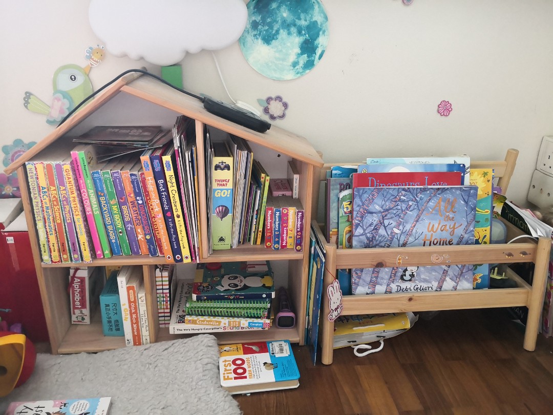 IKEA doll house wall shelf, Babies & Kids, Baby Nursery & Kids