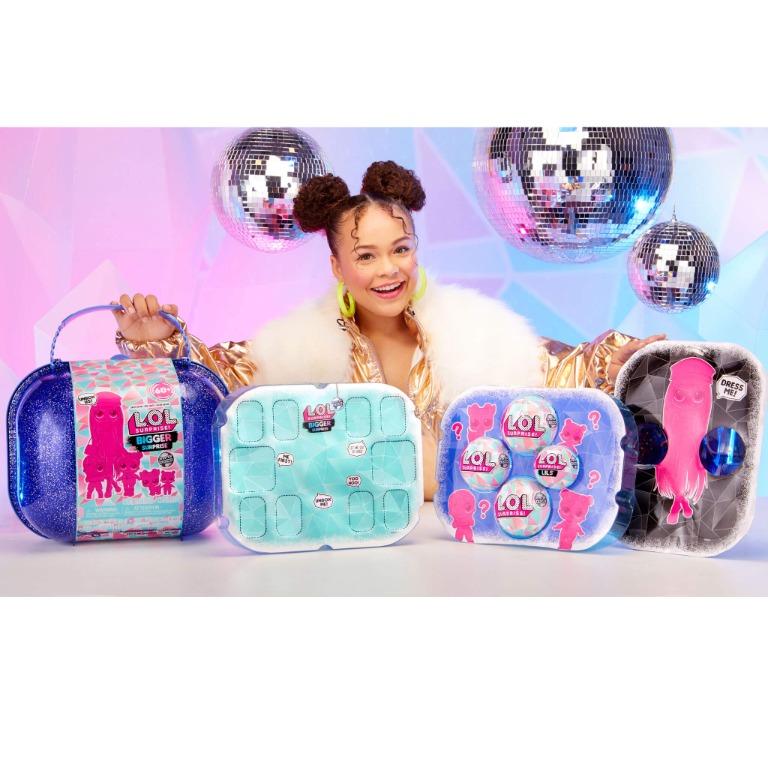 INSTOCK LOL Surprise Winter Disco Bigger Surprise with 5 Exclusive Dolls and 60 Surprises