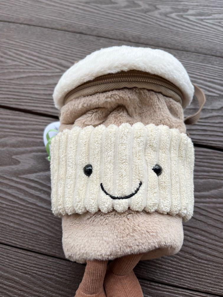 Jellycat Amuseable CoffeeToGo Bag, Women's Fashion, Bags & Wallets