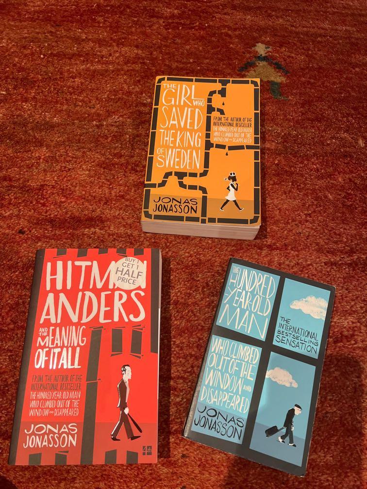 Jonas Jonasson Book Collection, Hobbies & Toys, Books & Magazines