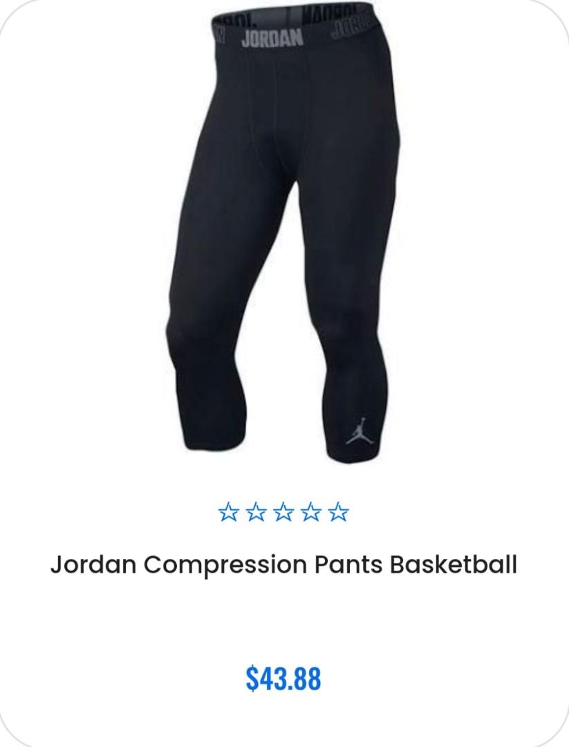 JORDAN COMPRESSION PANTS, Men's Fashion, Activewear on Carousell