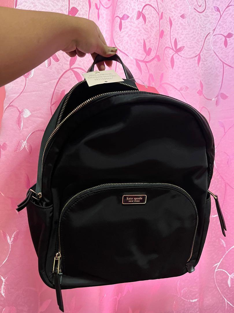 Kate Spade Large Backpack Dawn Black Women s Fashion Bags Wallets Backpacks on Carousell