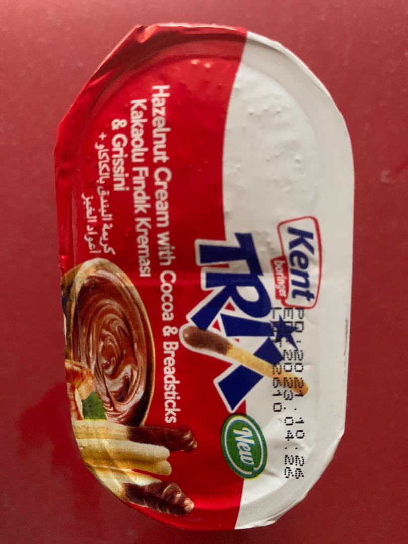 Kent Trix Boringer Hazelnut Cocoa Chocolate Sticks not Nutella or