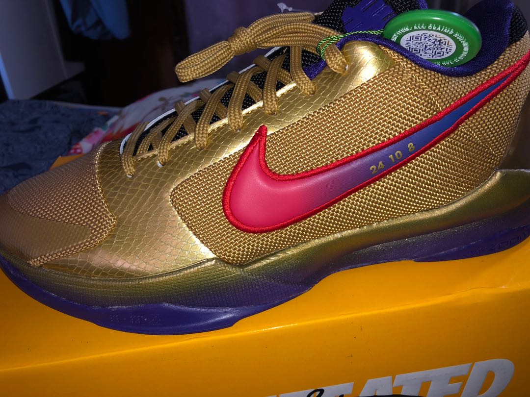 kobe 5 protro undefeated