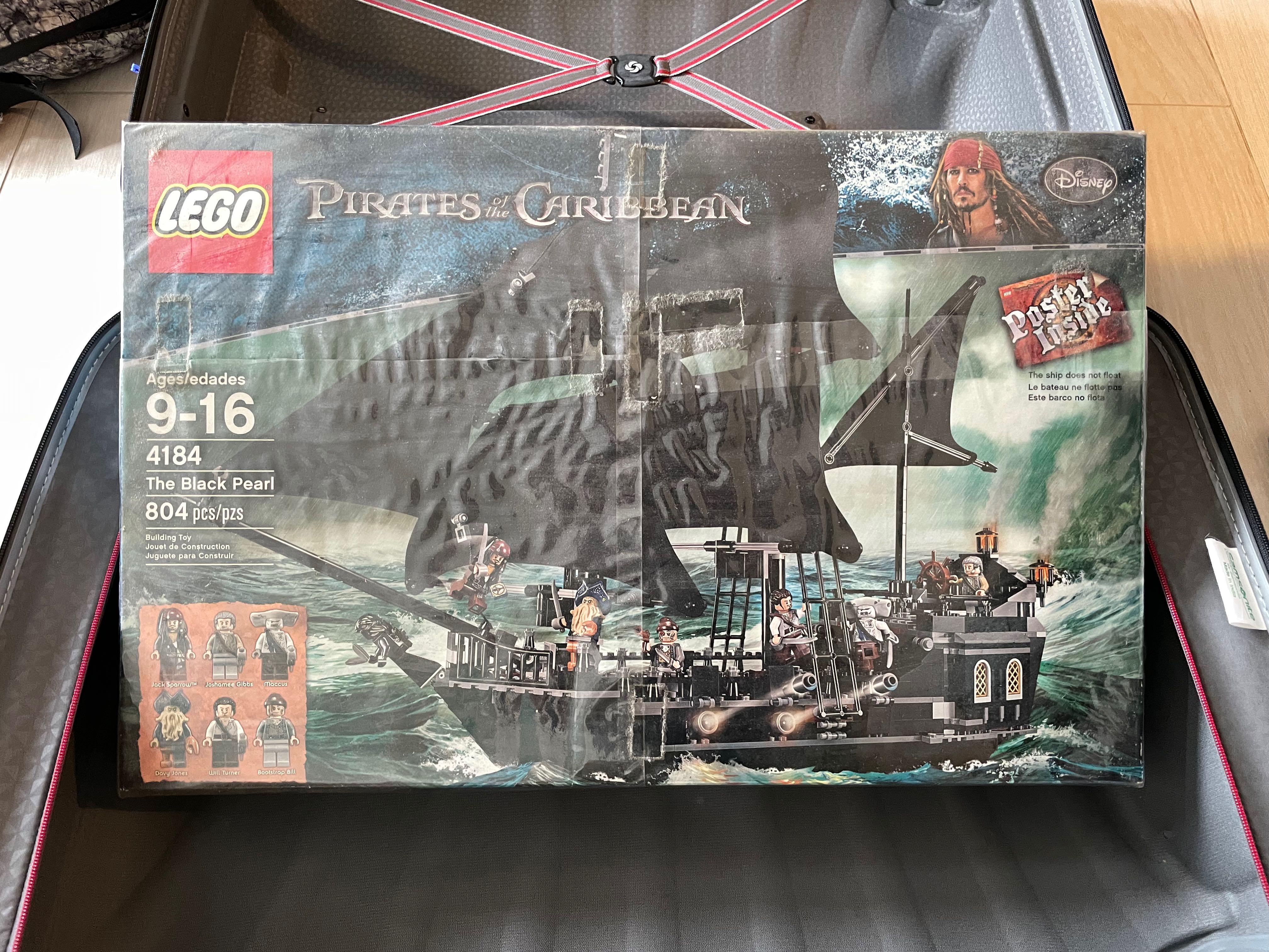 Lego 4184 - The Black Pearl, Pirates of the Caribbean, 興趣及遊戲, 玩具 & 遊戲類 ...