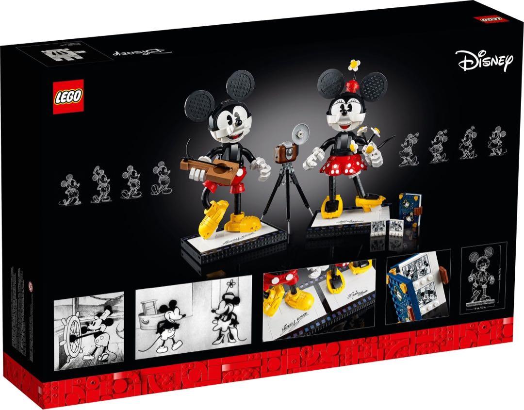 [RETIRED] LEGO #43179 MICKEY MOUSE & MINNIE MOUSE (Category: Lego & Building Sets) located in Singapore. Submitted by JTBRICKS (Listing ID 1159556070, Image 2). Description: • LEGO #43179 MICKEY MOUSE & MINNIE MOUSE • Price listed is 25% off Retail Price at $279.90 • Authentic, Brand New in Sealed Box • Box Condition: 10/10 • Ready Stock on hand • Iconic Display Piece for Disney Fans • Large Scale buildable figures & buildable accessories includi
