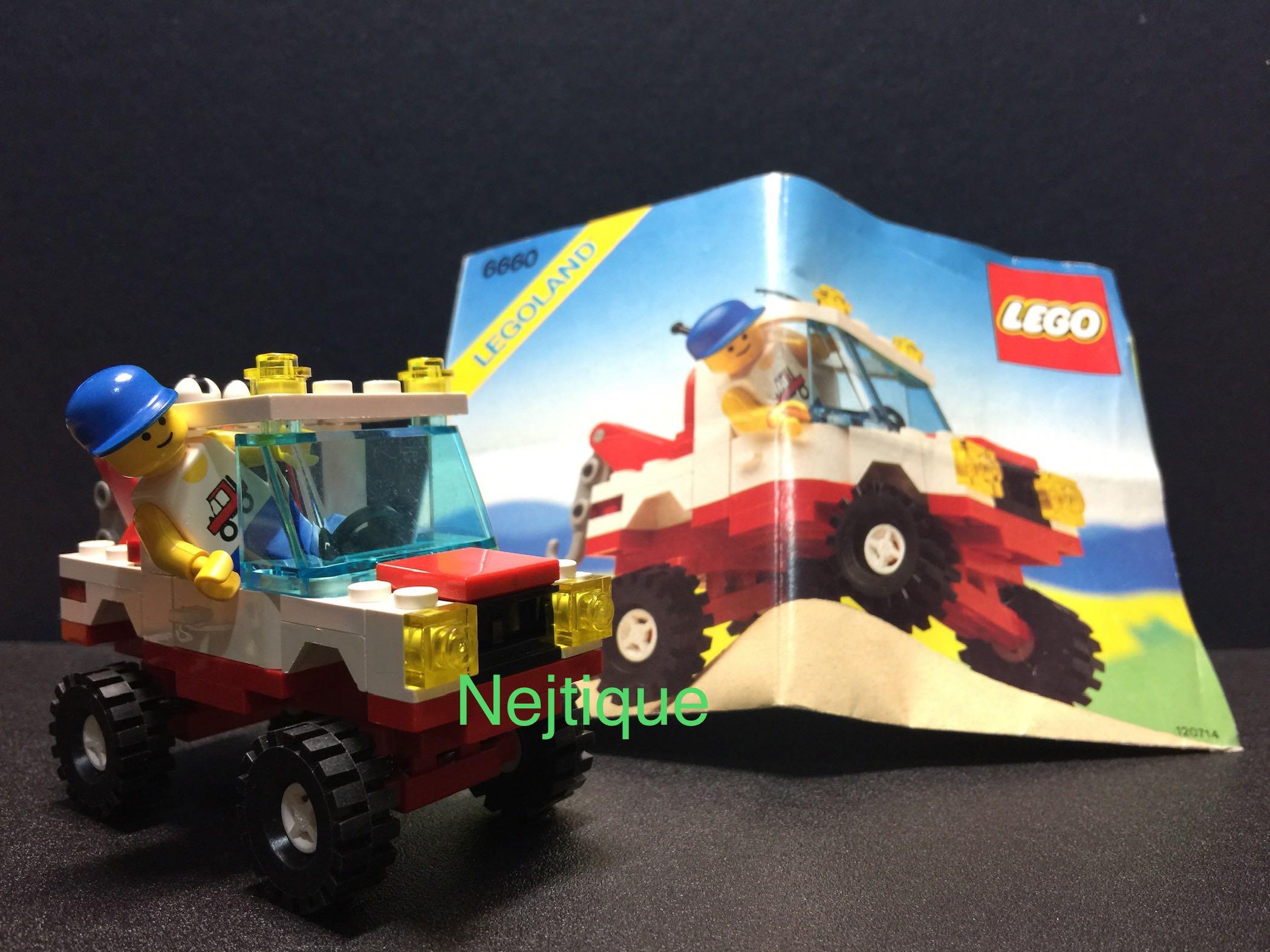 Lego 6660 Hook Haul Wrecker 1989