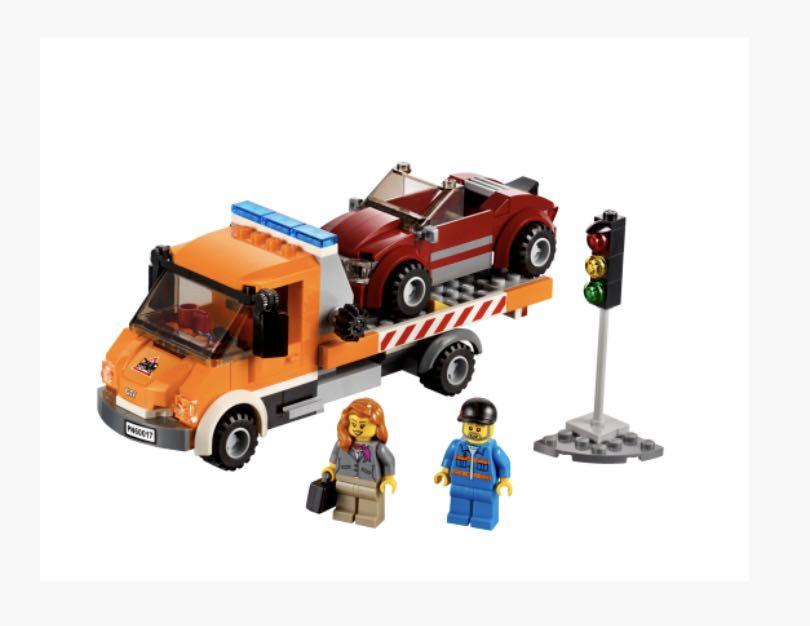 Lego city hotsell flatbed truck