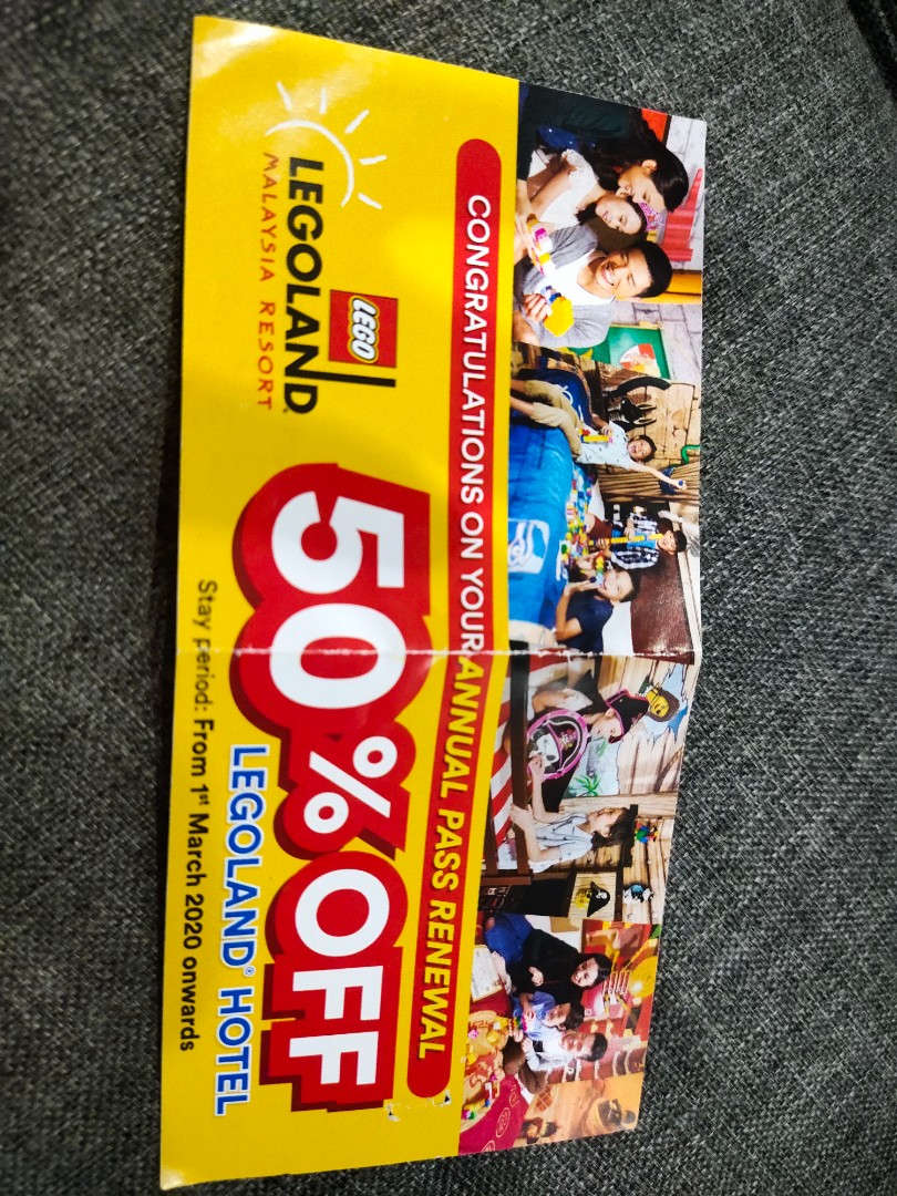 Legoland voucher hot sale 2020
