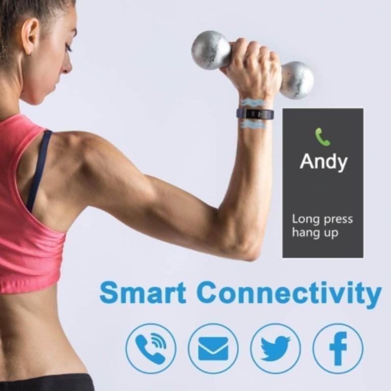 Letscom id131color sale hr fitness tracker