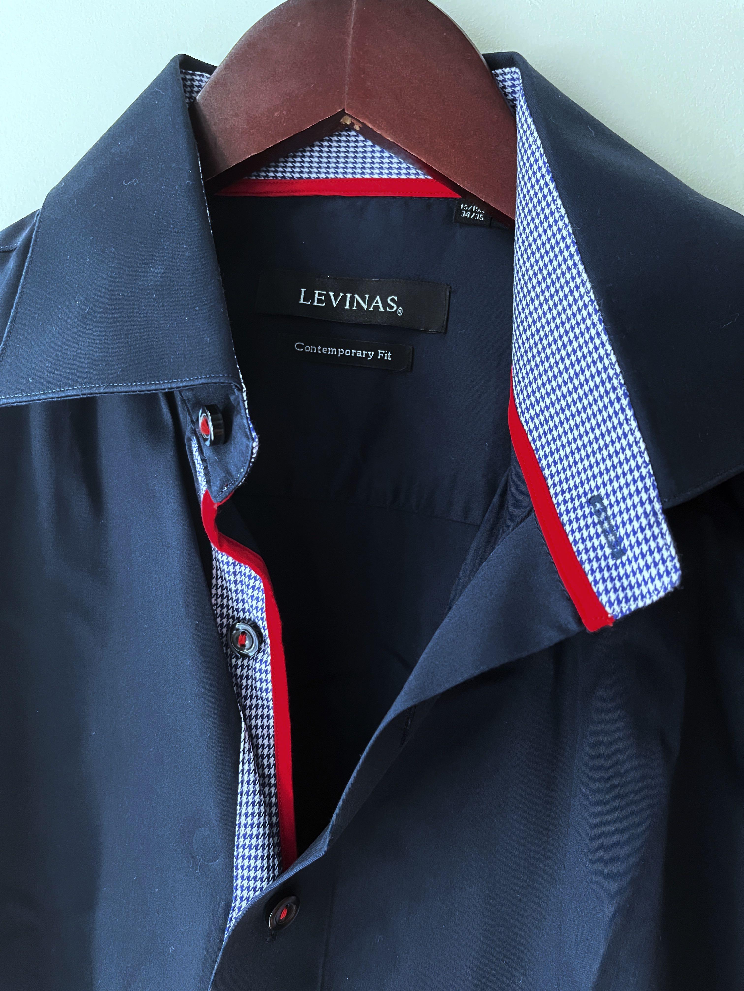 Levinas - Dark Navy Blue Shirt, Men's Fashion, Tops & Sets, Shirts on Carousell Levinas - Dark Navy Blue Shirt, Men's Fashion, Tops & Sets, Shirts on Carousell