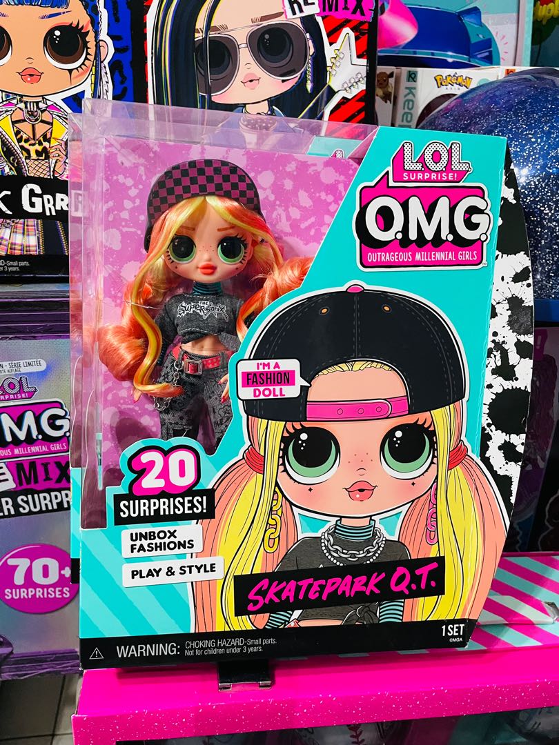 LOL Surprise Skatepark Q.T. OMG Doll, Hobbies & Toys, Toys & Games on