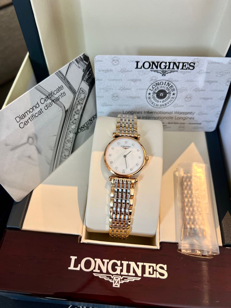 Longines la grande new arrivals classique second hand