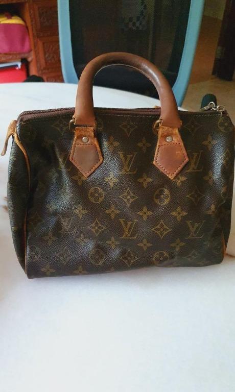 Louis Vuitton 1970s French Company Speedy Vintage Bag