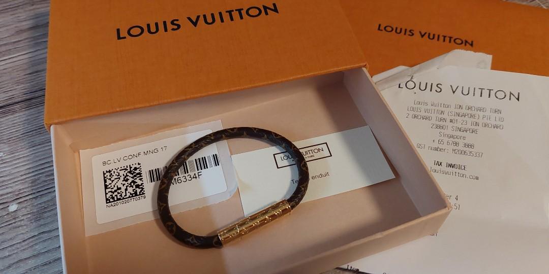 LV Confidential Bracelet Monogram Canvas - Accessories M6334F