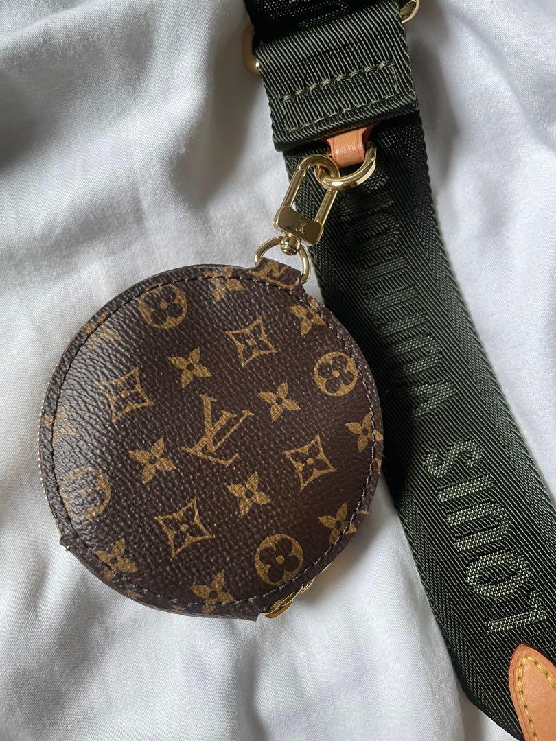 Louis Vuitton Lanyard Key Holder Multipochette Monogram Kaki Green