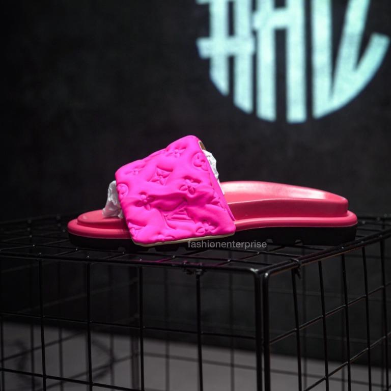Pink Louis Vuitton Pool Slideshow