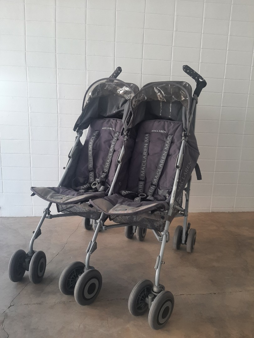 Twin store maclaren buggy