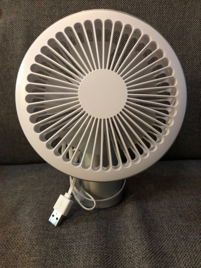Mistral USB Desk Fan, Furniture & Home Living, Lighting & Fans, Fans on