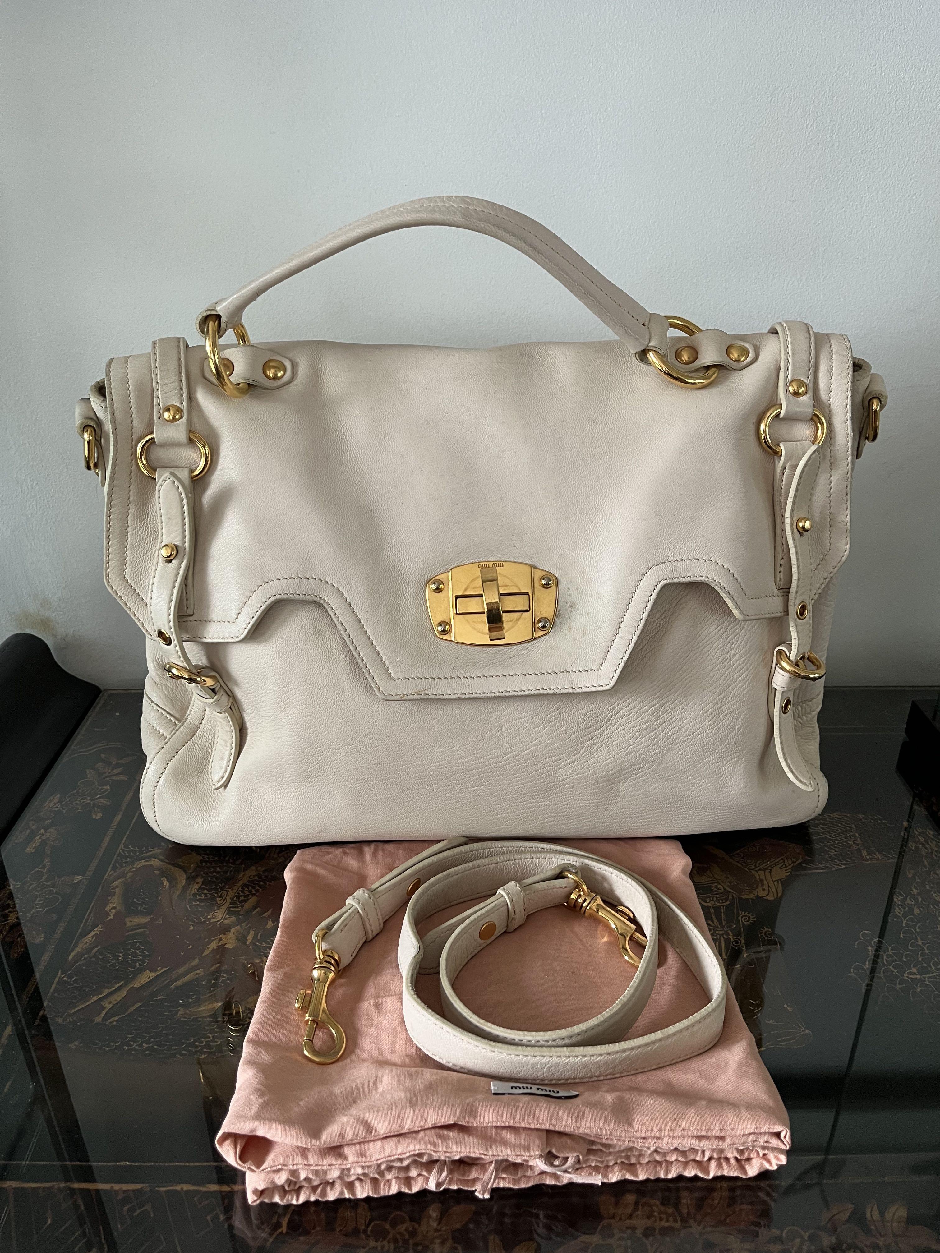 Miu miu flap best sale bag