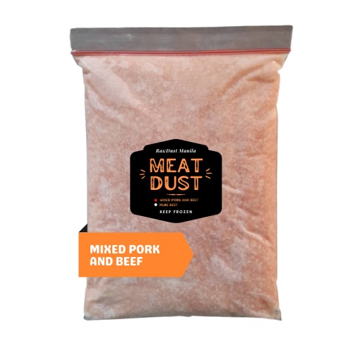 MIXED PORK AND BEEF MEATDUST, Pet Supplies, Pet Food on Carousell