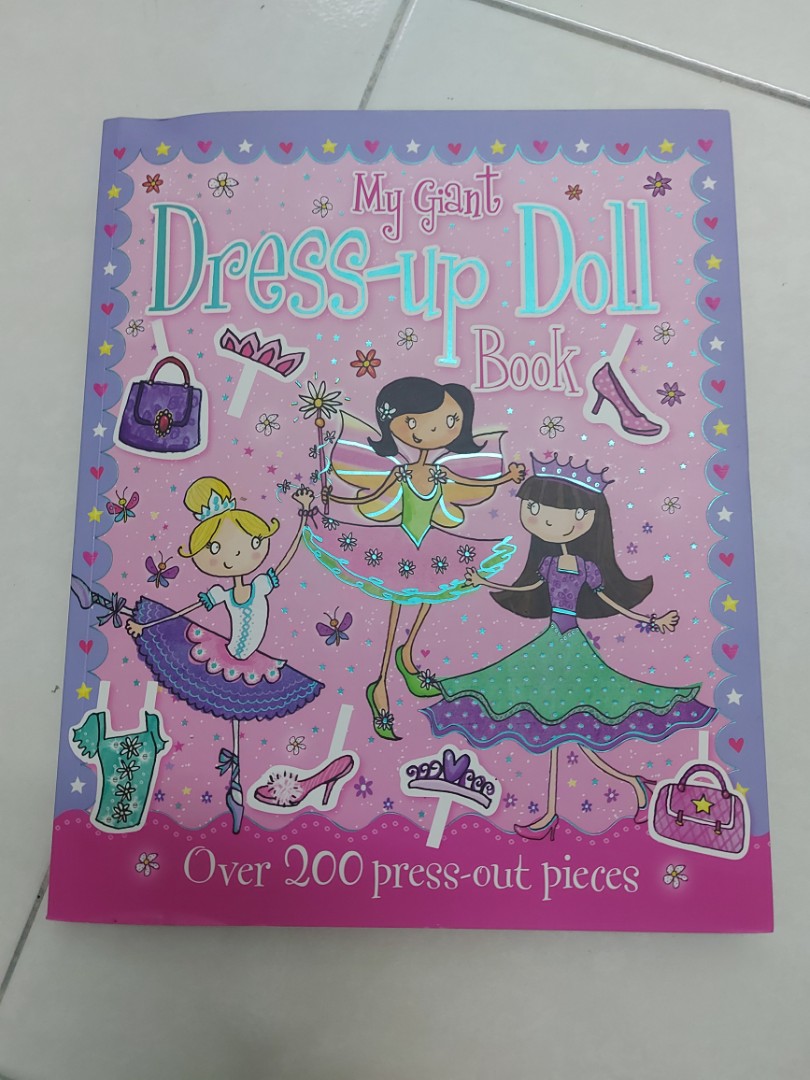 My Giant Dressup Doll Book, Hobbies & Toys, Books & Magazines