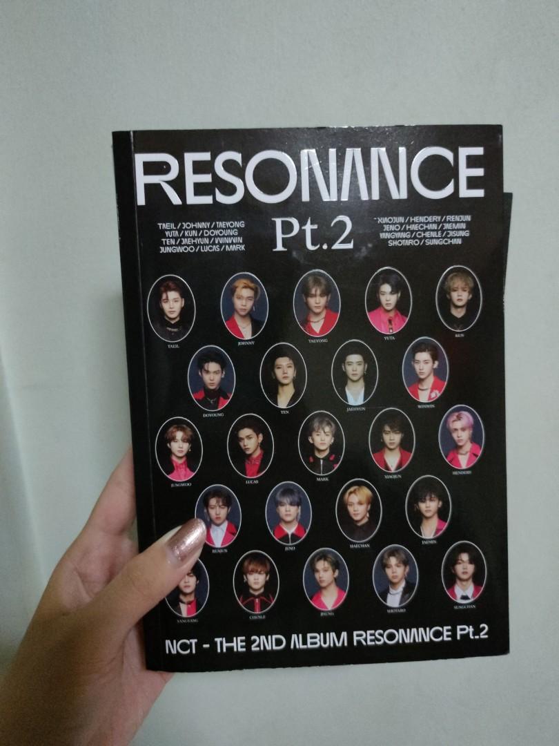 NCT 2020 resonance ドヨン チケット スクラップブック CD