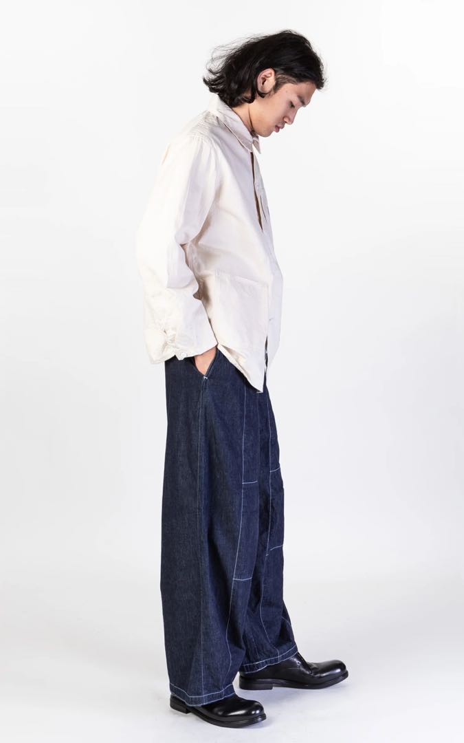 Needles h.d. pants in 6oz denim, 男裝, 褲＆半截裙, 牛仔褲- Carousell