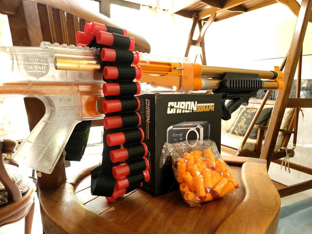 Nerf gun | Real Shell Ejection Gimmick, Hobbies & Toys, Toys & Games on ...