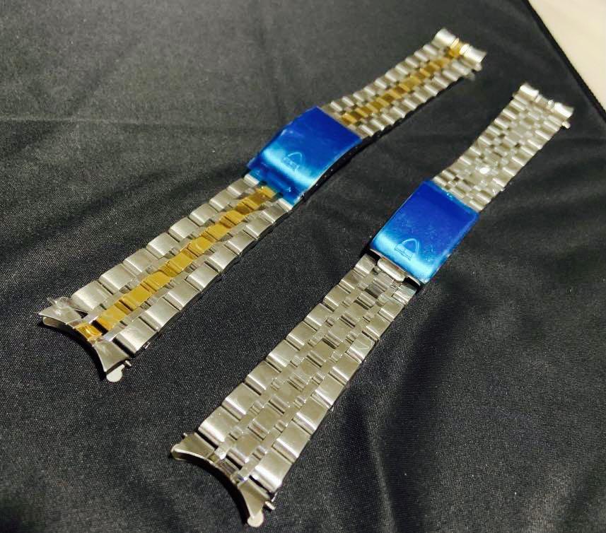 NEW!) 19mm and 20mm Stainless Steel Half Gold Jubilee Bracelet, Men's  Fashion, Watches & Accessories, Watches on Carousell