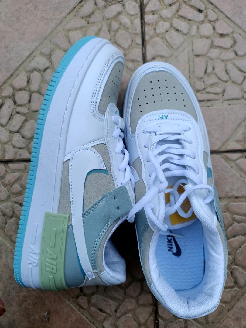mint green air forces